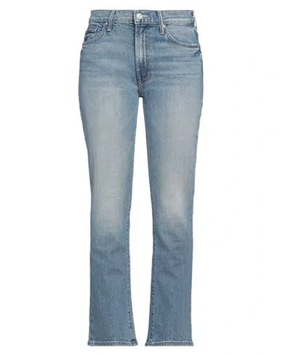 Mother Woman Jeans Blue Size 30 Cotton, Lyocell, Elastane