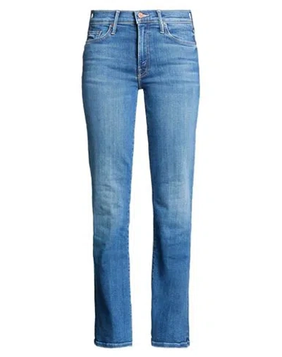 Mother Woman Jeans Blue Size 32 Cotton, Modal, Polyester, Elastane