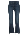 Mother Woman Jeans Blue Size 32 Cotton, Recycled Cotton, Polyester, Elastane In Blue