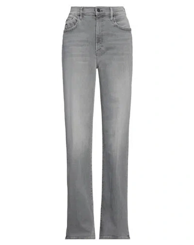 Mother Woman Jeans Grey Size 29 Cotton, Elastane, Polyester