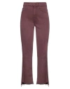 Mother Woman Jeans Mauve Size 27 Cotton, Lyocell, Elastane