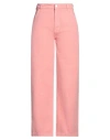 Mother Woman Denim Pants Pink Size 26 Cotton In Pink