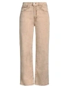 Mother Jeans  Woman Color Beige In Beige