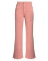 Mother Woman Pants Antique Rose Size 31 Cotton, Polyester, Elastane In Pink