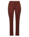 Mother Woman Pants Brown Size 27 Cotton, Polyester, Elastane