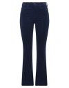 Mother Woman Pants Navy Size 27 Cotton, Polyester, Elastane In Navy Blue