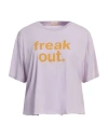 Mother Woman T-shirt Lilac Size L Supima In Purple