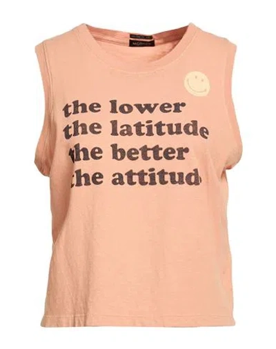 Mother Woman Tank Top Blush Size S Cotton In Pink