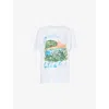 Mother The Rowdy Crewneck Tee In Bjr - Bon Jour