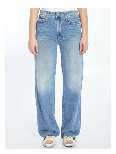 MOTHER WOMEN'S DODGER SNEAK JEANS