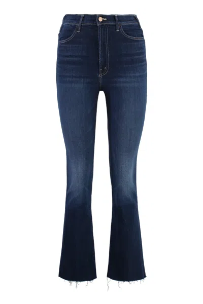 MOTHER WOMEN'S HUSTLER STRETCH COTTON JEANS