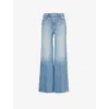Mother Mid Rise Maven Ankle Jeans In Toil And Trouble In I Confess
