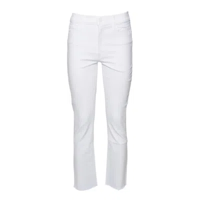 Mother Women Jeans In White