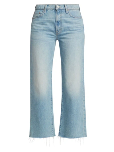 Mother Women's Rambler Boot-cut Jeans In Im With The Band