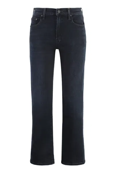 MOTHER WOMEN'S STRAIGHT-LEG DENIM JEANS
