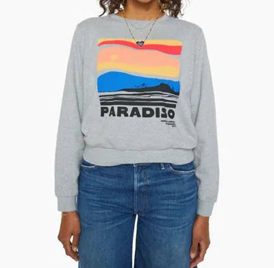 Mother Women's The Camper Sweatshirt In Paradiso In Gray