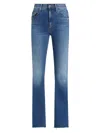 Mother Women's The Cruiser Sneak Fray Jeans, Hike Hike Baby In Multi