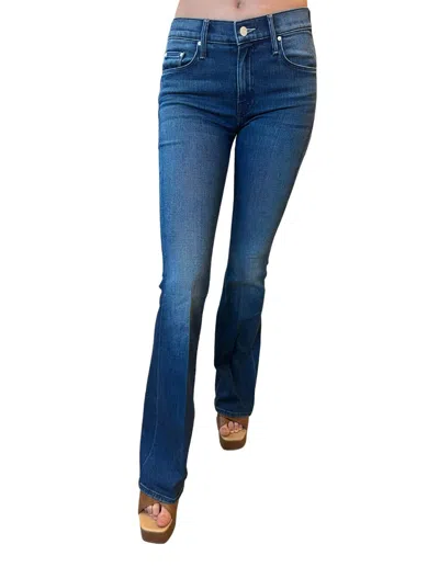 Mother Women's The Down Low Weekender Heel In High Tide In Blue