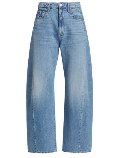 Mother The Half Pipe Flood Jeans In Material Girl