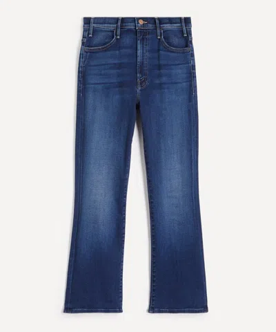 Mother Women's The Hustler Ankle Jeans In Taking Chances In Blue