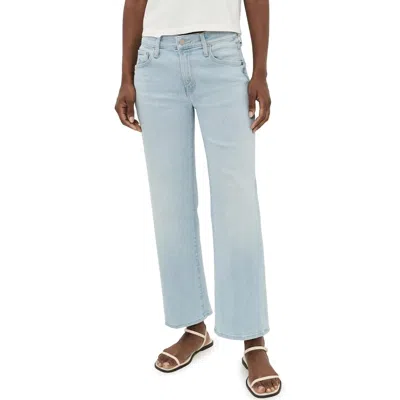 Mother Women's The Mid Rise Rambler Zip Ankle Jeans, Pretty Please In Blue