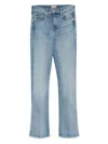 Mother Lil Tomcat Skimp Jeans In All Over The Map In Fullmoon