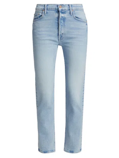 Mother Women's The Tomcat Flood Straight-leg Jeans In Big Hair Dont Care