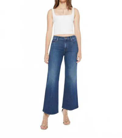 Mother Women's The Twister Flood Jeans In Clothing Optional In Blue