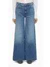 Mother The Undercover Flared Jeans In Light Blue