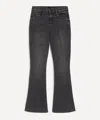Mother The Weekender Jeans In Gray