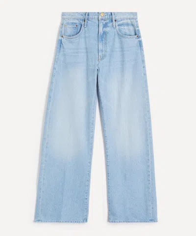 Mother Women's The Whip Skimp Barrel Leg Jeans In Munchies In Blue