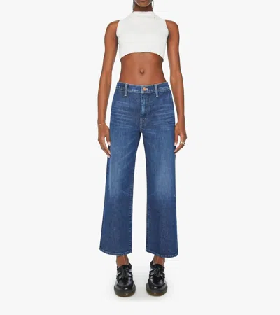 Mother Women's Yee Haw The Dodger Prep Jeans In Blue