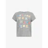Mother Womens The Boxy Goodie Goodie Brand-print Cotton-jersey T-shirt Better Luck Next Time In Better Luck Next Time