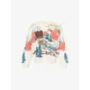 Mother The Drop Square Cabin Fever Shirt In Cabin Fever