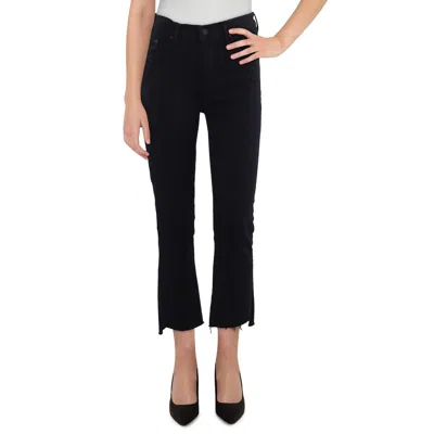 Mother Womens Denim Cropped Jeans