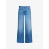 Mother The Dodger Ankle Jeans In Work Hard Play Hard