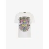 Mother Womens No Love Lost The Rowdy Printed Cotton-jersey T-shirt In White