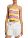 MOTHER WOMENS STRIPED TANK PULLOVER TOP