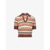 Mother Short Sleeves Off The Top In Mirage In Brown