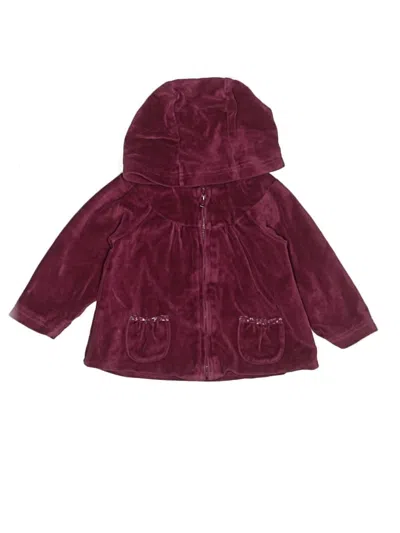Pre-owned Mothercare Babies' Poncho In Burgundy