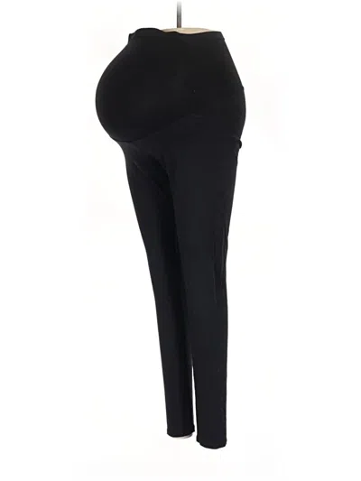 Pre-owned Motherhood Active Pants In Black