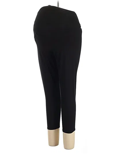 Pre-owned Motherhood Active Pants In Black