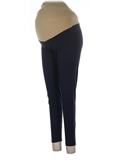 Pre-owned Motherhood Active Pants In Blue