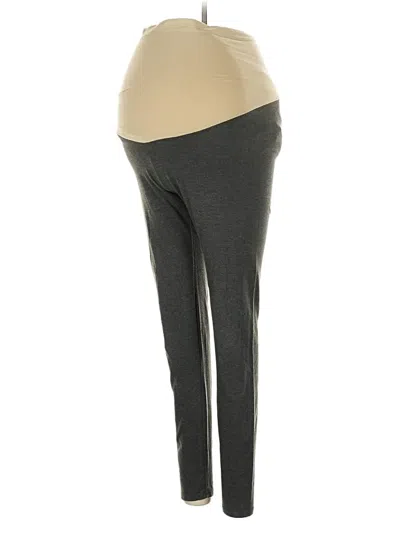 Pre-owned Motherhood Active Pants In Gray