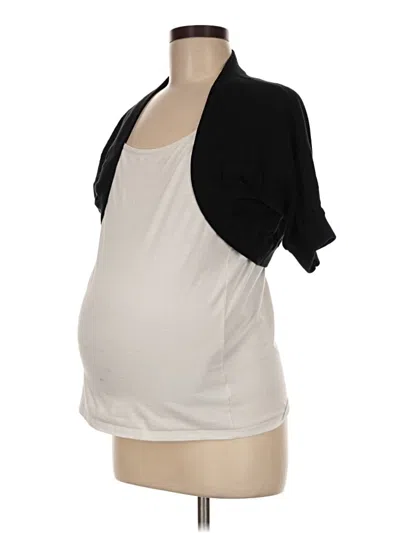 Pre-owned Motherhood Cardigan Sweater In Black