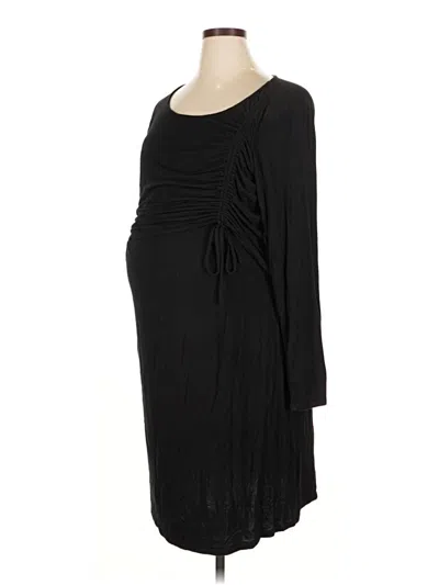 Pre-owned Motherhood Casual Dress In Black