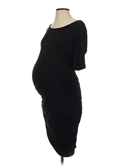 Pre-owned Motherhood Casual Dress In Black
