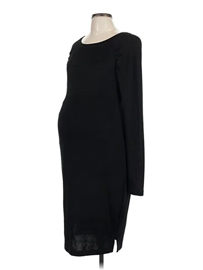 Pre-owned Motherhood Casual Dress In Black