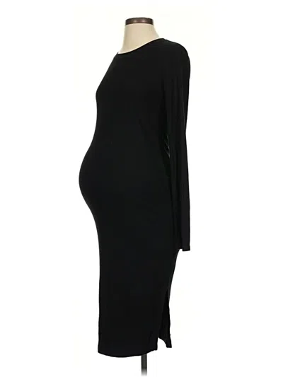 Pre-owned Motherhood Casual Dress In Black