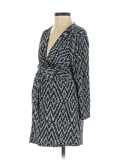 Pre-owned Motherhood Casual Dress In Blue